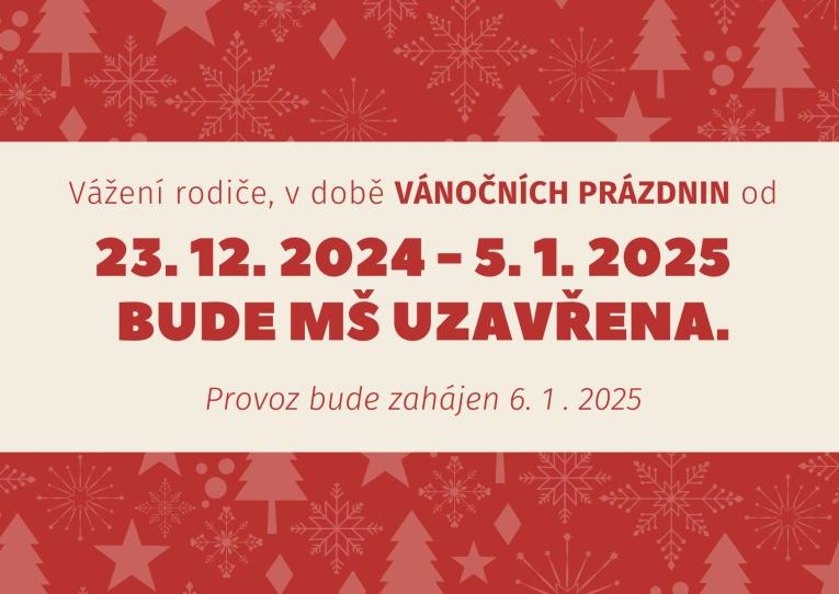 Vánoční prázdniny